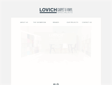 Tablet Screenshot of lovichfloors.co.nz